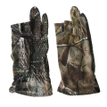 Gants de Camouflage Tourbon Real Tree Green Lightweight pêche gants de vélo demi doigt de pêche